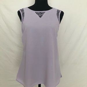Lavender, Tank Top from The Limited.